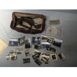 WW2 German Army/ Third Reich Interest: A collection of various including an SS silver finger ring (