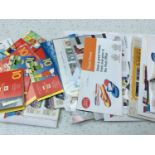 Approximately 300 unused Royal Mail 1st Class stamps plus other denominations. (Please satisfy