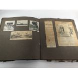 Maritime/Royal Navy, Cunard interest: A scrapbook relating to R.G. Thelwell (Aide-de-Camp) to His