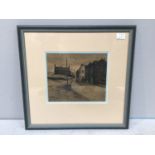 Russell Howarth (British 1927-2020) 'Heynook - Saddleworth' signed, pencil drawing, mounted,