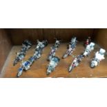 Fourteen various model motorbikes including Fat Boy Harley Davidson, State Trooper, police bikes and