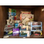 SECTIONS 33 & 34. A collection of approximately 35 boxed die-cast vehicles comprising Lledo Days