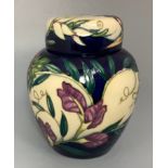 A Moorcroft pottery vase in the 'Tempest' pattern after Philip Gibson, numbered 164/250, copyright