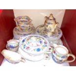 SECTION 19. A large quantity of Masons Ironstone Regency China, incorporating dinner plates,