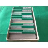 A box of approximately 410 standard-size postcards ' all foreign - with featured countries including