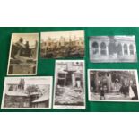 A collection of around 110 standard-size postcards ' military and royal navy related. Most of