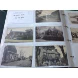 Norfolk Broads. A ring-binder album of more than 400 postcards ' including 26 postal history/