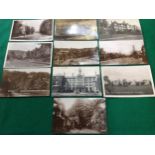 Ten postcards of Caterham, Surrey ' nine of which have been postally used (with postmarks between