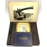 Two albums of early 20th century photographs, of naval interest, depicting scenes of ships and