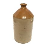 A one gallon demijohn stoneware flagon of original Royal Navy Pusser's rum, with seal to top