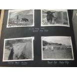 An impressive album of nearly 150 photographs mainly from military and naval interest from Hong Kong