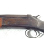 A 12-bore single-barrel shotgun by J. Stevens Arms Company, Choopee Falls, Mass. USA, 28-inch