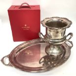 A Louis XIII Remy Martin Fine Champagne Cognac presentation set with Baccarat crystal decanter and