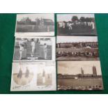 A group of approximately 30 sporting postcards (all photographed) ' with cricket and tennis strong