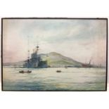 William Minshall Birchall (1884-1941) 'In Foreign Waters - Naples', signed and dated '1919',