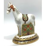 A Royal Crown Derby paperweight, 'Show Pony', from the Designers Choice Collection, limited