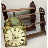 Addendum this is not an automaton. A painted long-case clock face with nautical automaton and