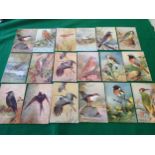 A mixed batch of nearly 120 subject/theme cards ' comprising 43 cards of birds, all, or almost