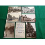 A very nice selection of approximately 144 standard-size topographical postcards of Dorset ' 55 of