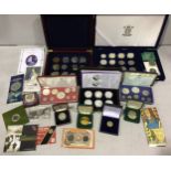 Numismatic Interest: A collection of GB issue and collectors coins including sixteen Silver Coins