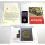 A silvered award for 'The Automobile Club Show, Richmond 1899' awarded to 'The Liquid Fuel