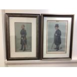 Nine various colour Vanity Fair Spy prints comprising 'Prelate of the Garter', 'Harland & Wolff', '