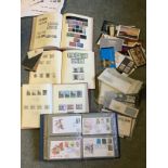 Philatelic Mixed lot, GB, including 3x Windsor albums, partially stocked, phosphor band