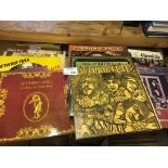 Records : JETHRO TULL albums x12 few scuffs - gene