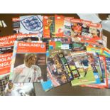 Football : Collection of home nations programme En