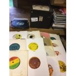 Records : 35+ mainly UK issue Reggae / Ska 45's on