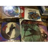 Records : 25 Heavy Metal / Rock picture discs inc