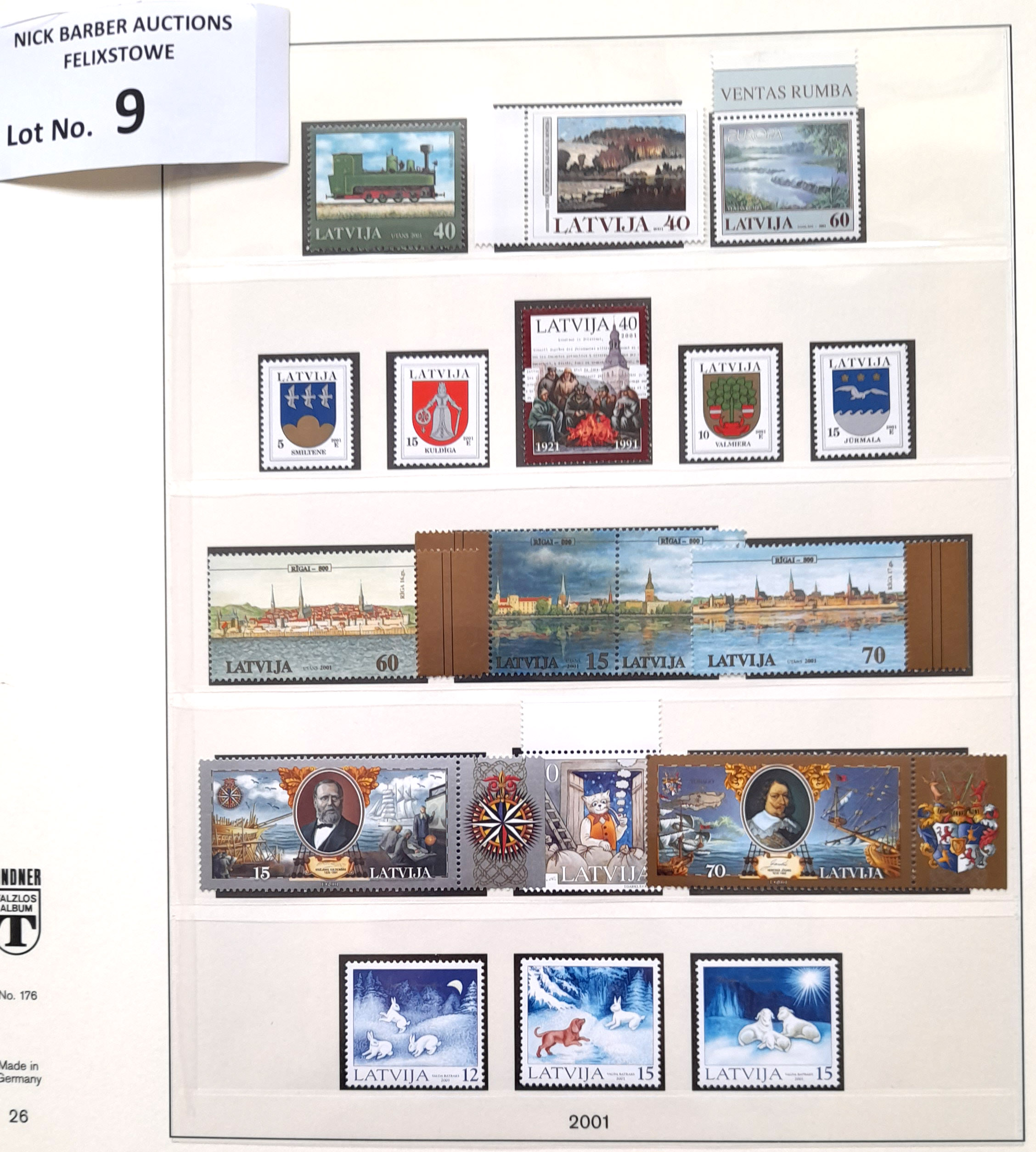 Stamps : Latvia - Nice collection In Davo Printed - Image 4 of 5