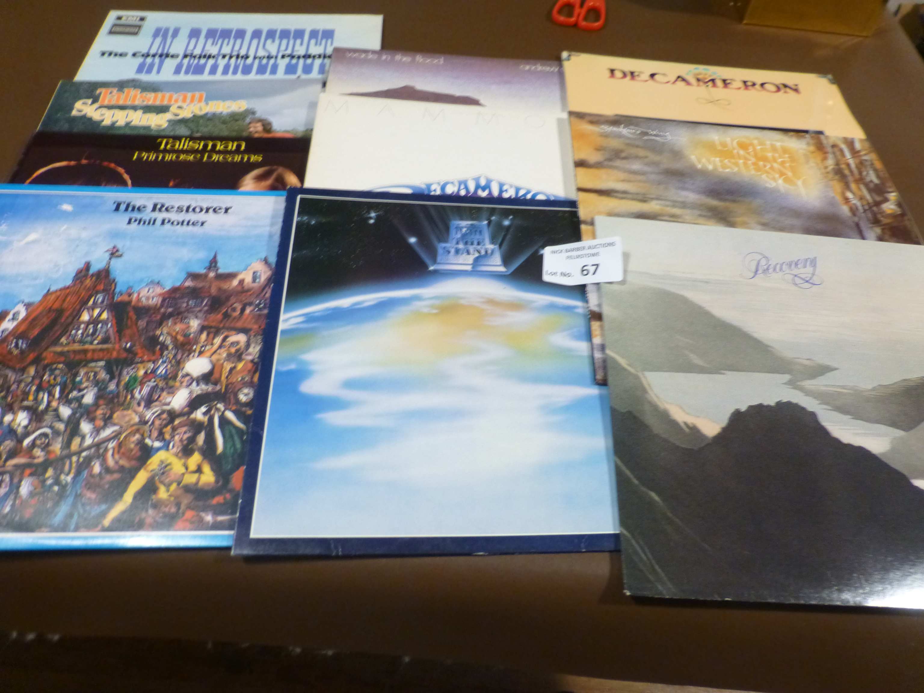 Records : Folk - 10 1960's/70's LP's barely played