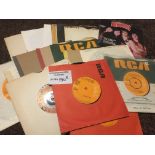 Records : SWEET - (18) 7" singles on RCA label - a
