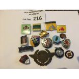 Motor Racing : Collection of rare badges motoring,