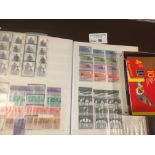 Stamps : Large box of albums inc QV 1d reds QEII p