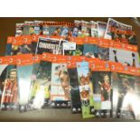 Football : Collection of Italian league programmes