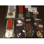 Militaria : Nice selection of medals inc WWII serv