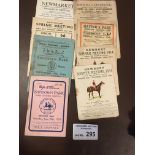 Horse Racing : Antique & vintage race cards & badg