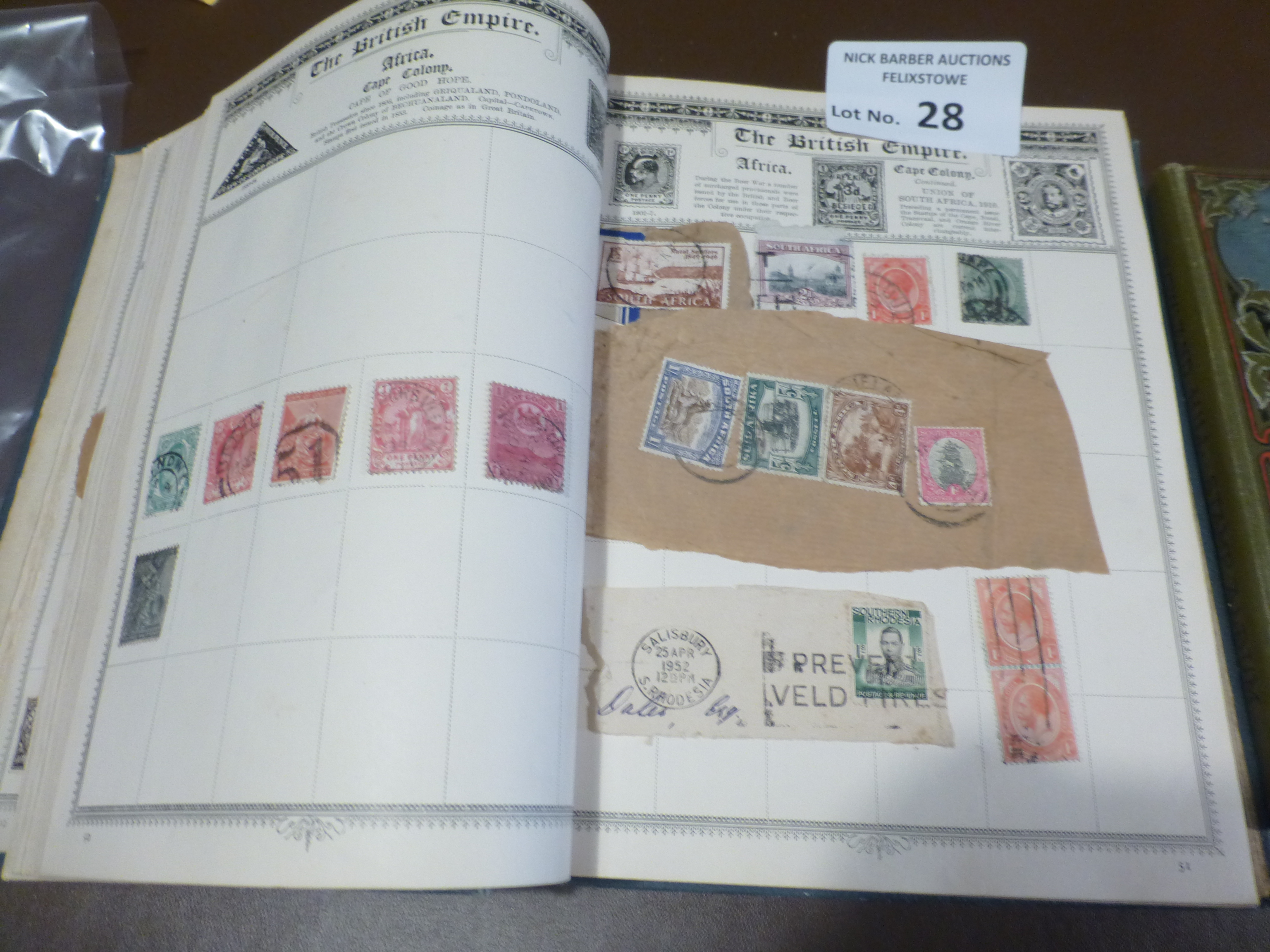 Stamps : The Empire & Rowland Hill stamp albums & - Image 2 of 4