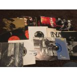 Records : U2 - collection 7" singles - mostly in p