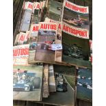 Magazines : Autosport - box of early 1970's issue