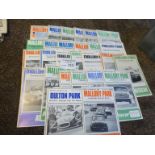 Motor Racing : Mallory Park programme collection 1