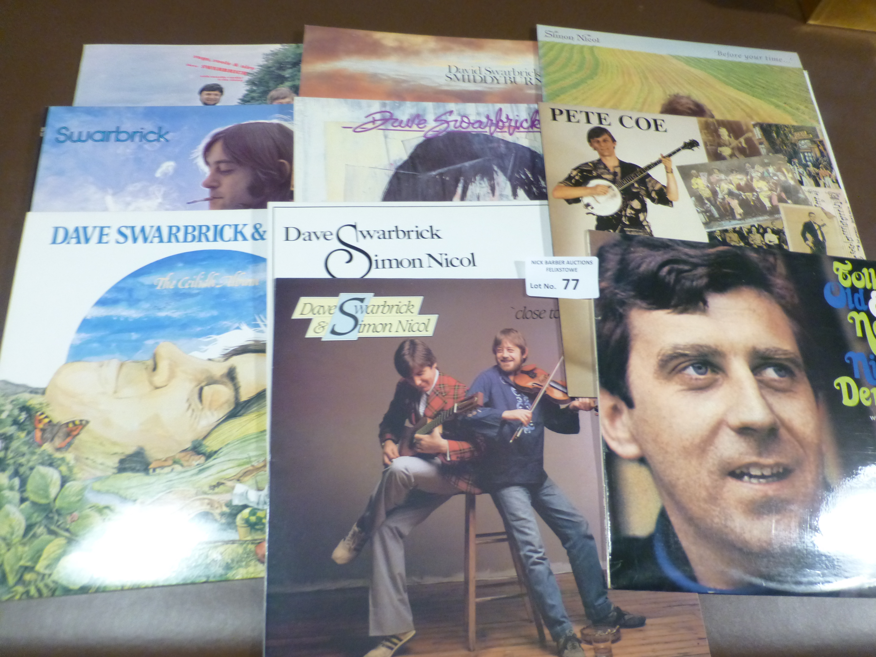 Records : Folk - 10 1960's/70's/80's highly collec