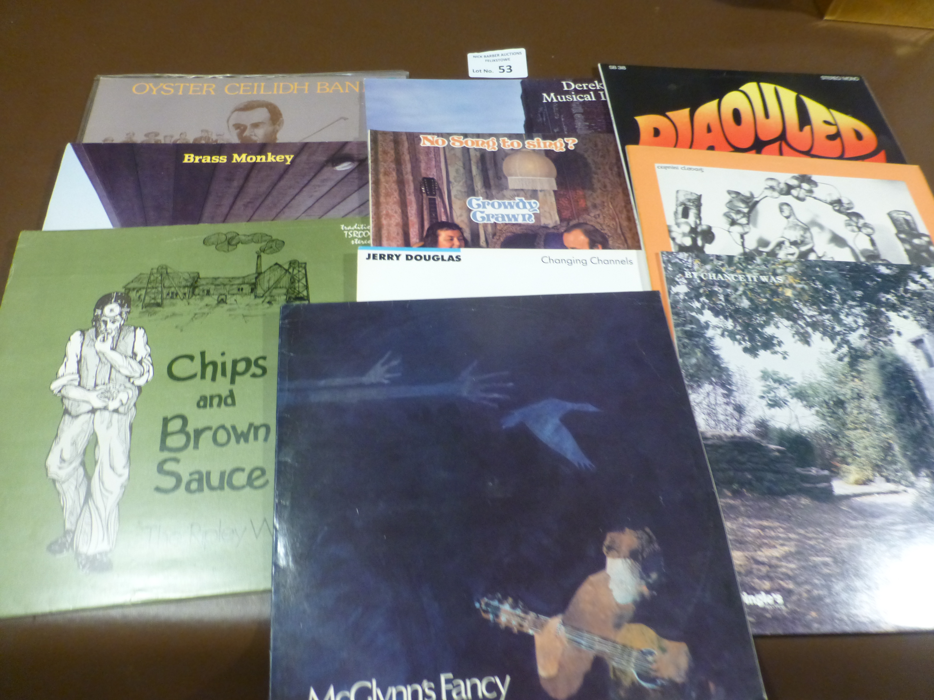 Records : Folk - 10 highly collectable LP's some o