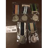 Militaria : KGV North West Frontier medal the KGVI