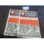 Speedway : Wembley (2) v Bristol 28/07/1938, West