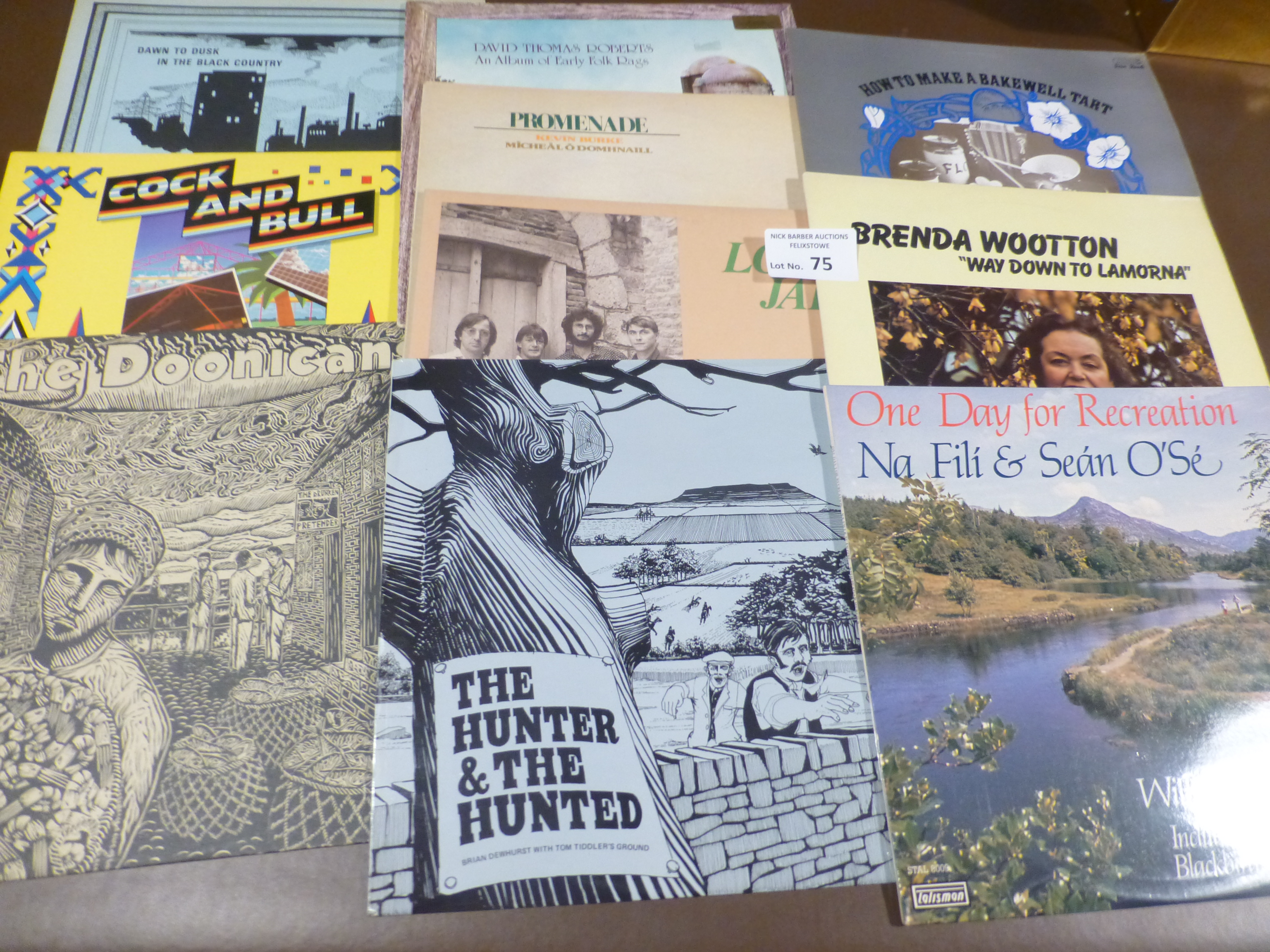 Records : Folk - 10 highly collectable bundle of L