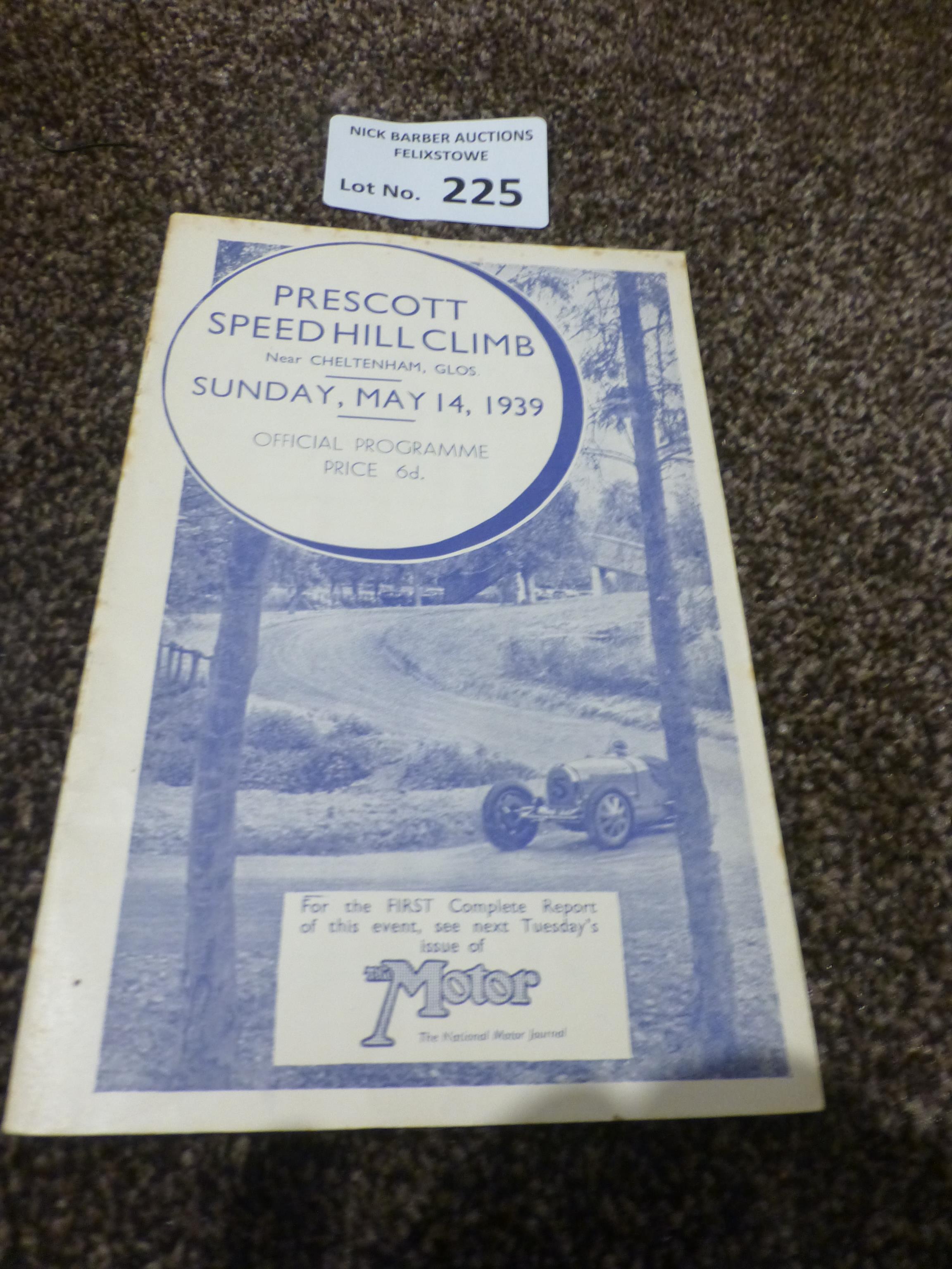 Motor Racing : Prescott Speedhill Climb Cheltenham