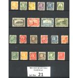 Stamps : Canada 1930s Set with colour changes an